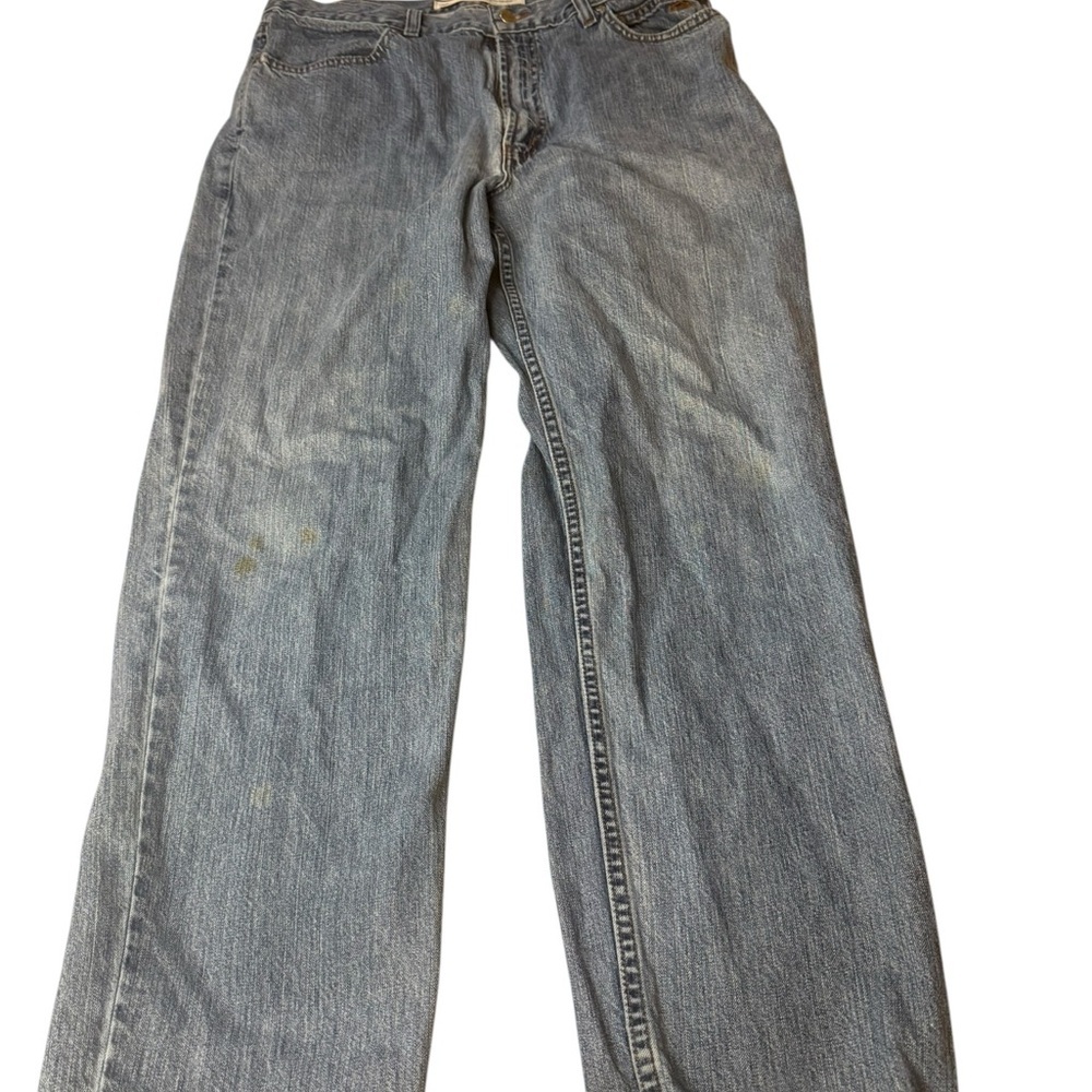 VintageHarley-Davidson Light Blue Relaxed Jeans 36x30